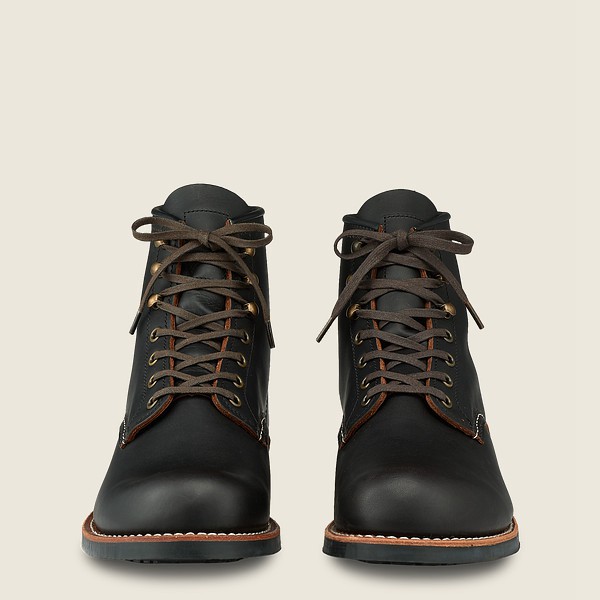 Bottes Red Wing Heritage - Blacksmith - 6-Inch Prairie Cuir - Noir - Homme 521JGQUBM